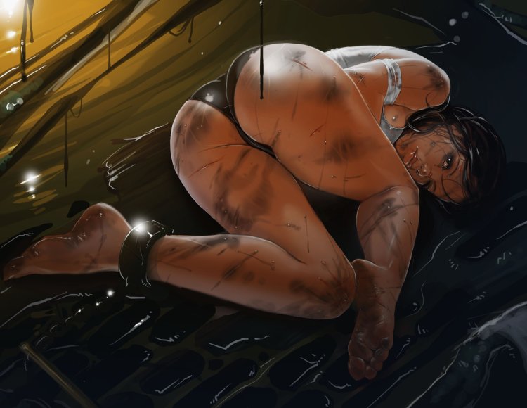 Lara Croft Detomasso Feet Anal