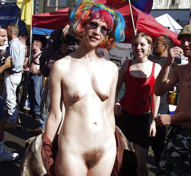 The parade of naked feminists