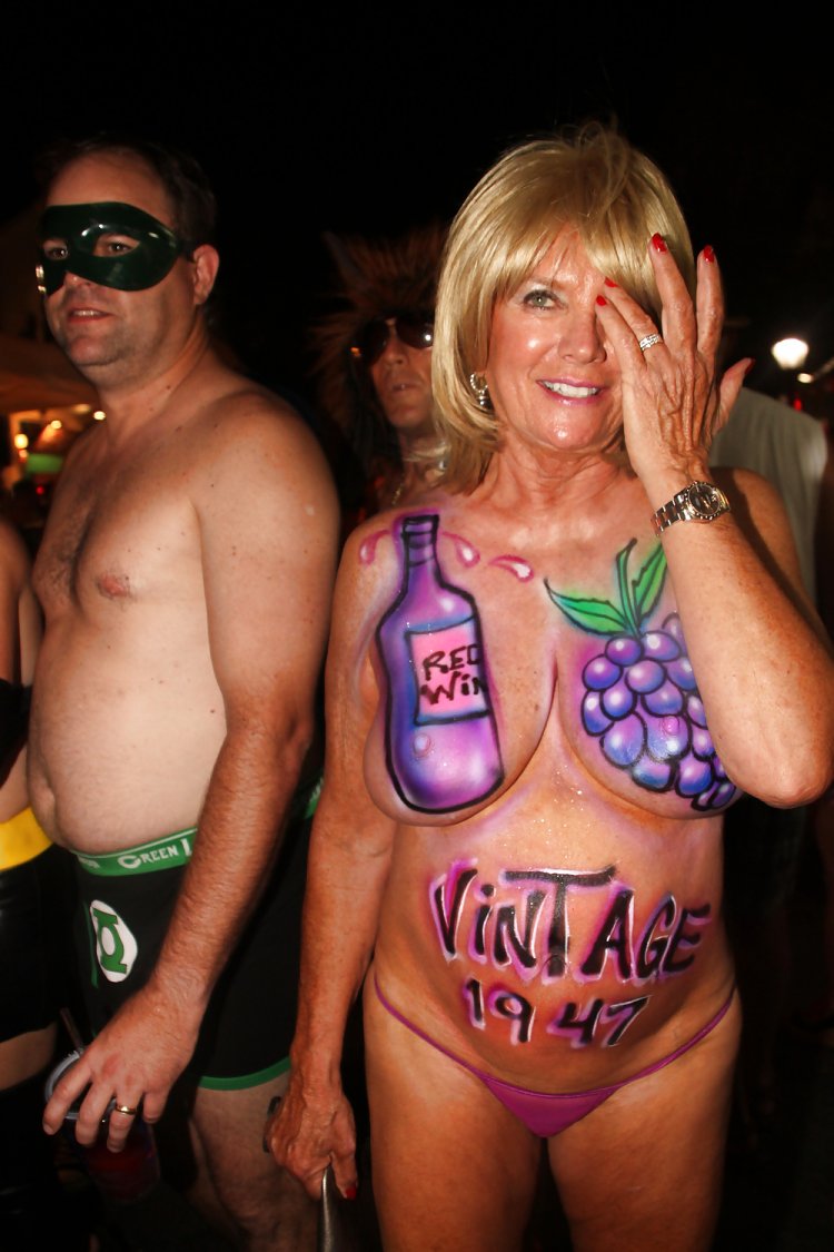 Naked at the Key West festival