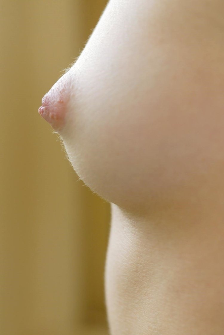 Small pink nipples