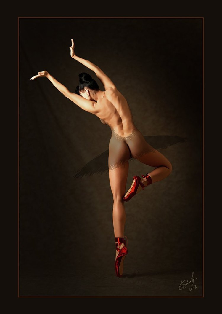 Anna Tikhomirova naked ballerina