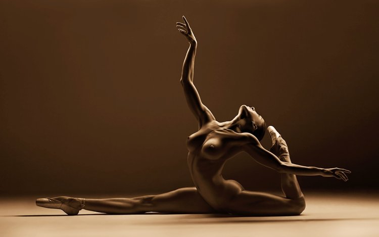 Naked ballerina Annett photo hd