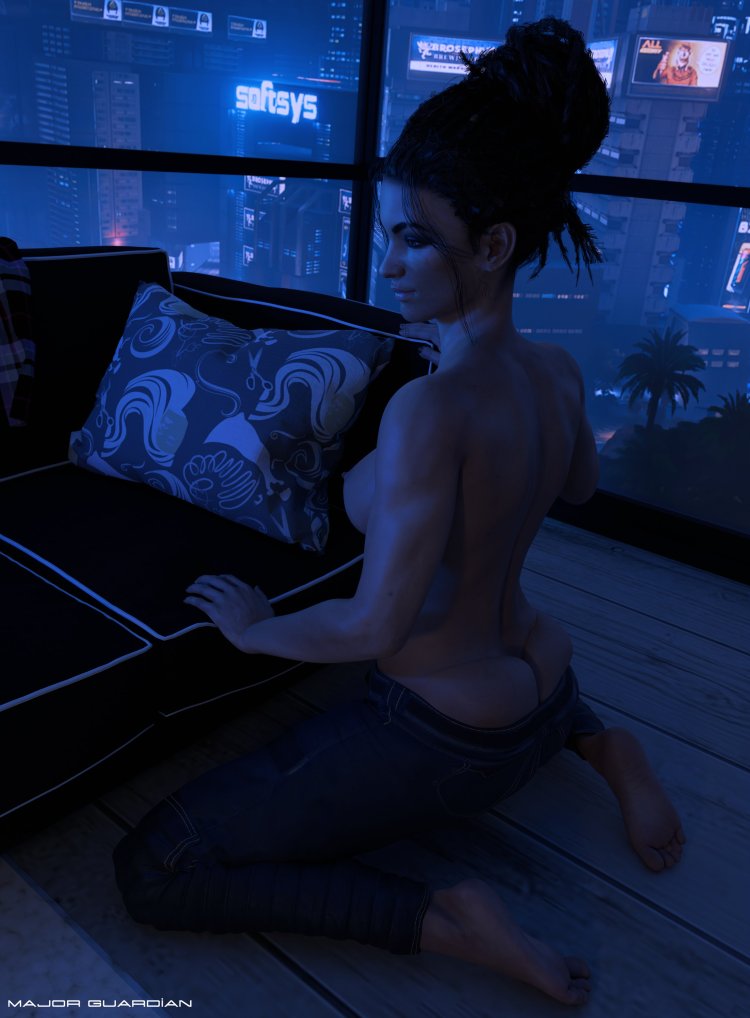 Cyberpank without filter nudity