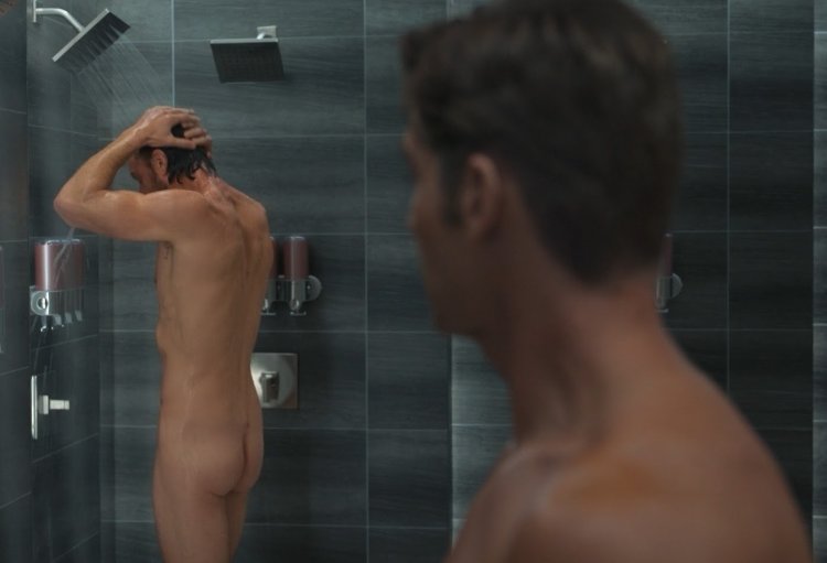 Naked actor Adam Demos