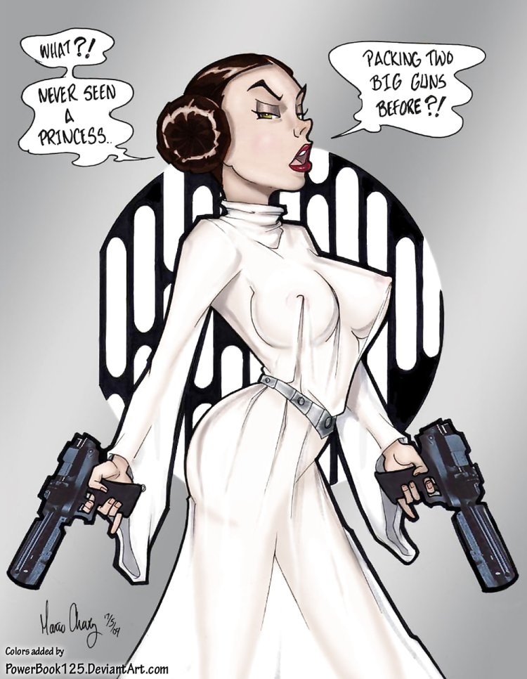 Star Wars Princess Leia Tits