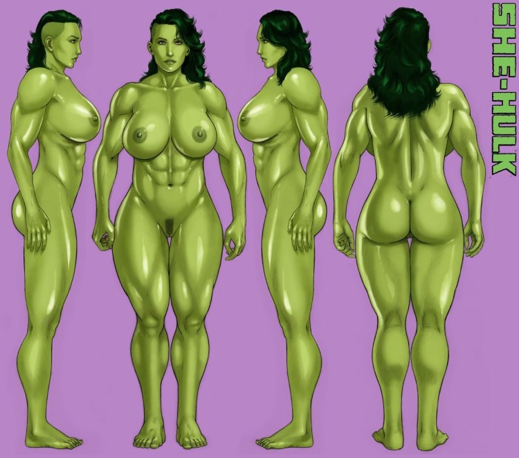 Jennifer Walters woman Hulk Nude