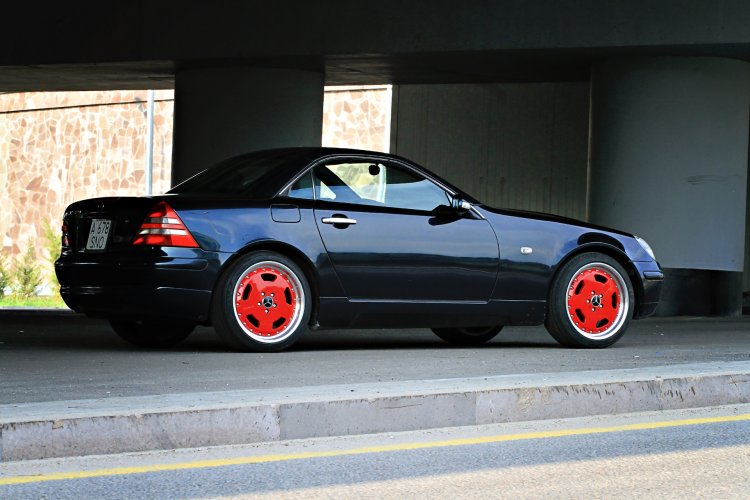 SLK R170 Chrome Wheels