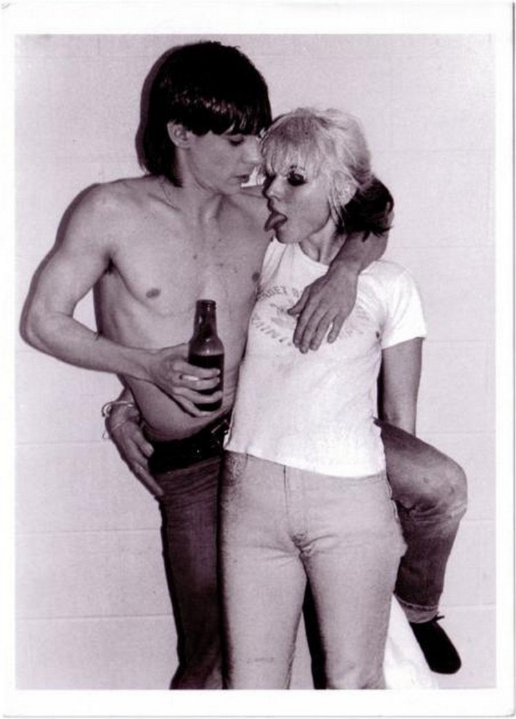 Debbie Harry in his youth naked