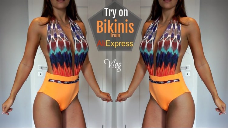 Denice Andree Try on Swimwear Haul