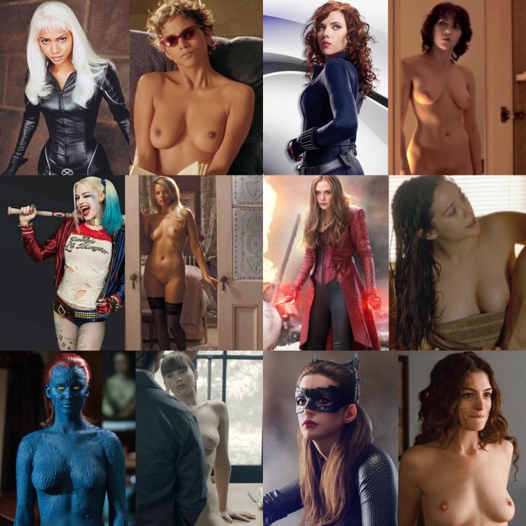 Naked women superheroes