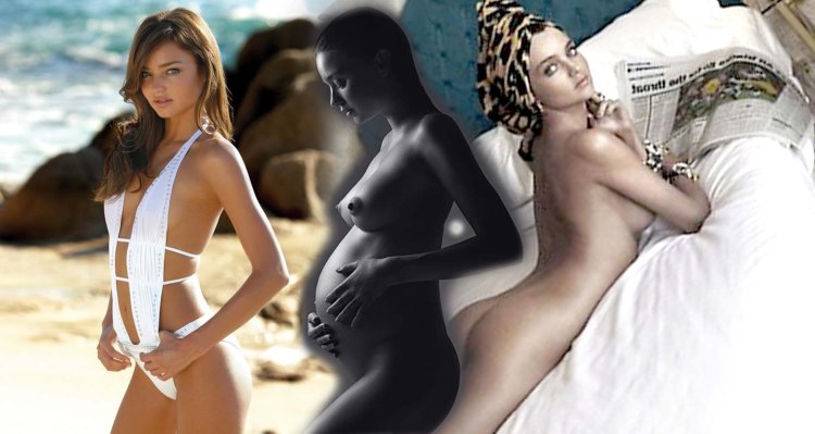 Miranda Kerr Pregnant Naked