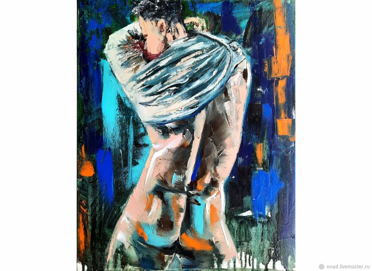 Oil painting+ Peter