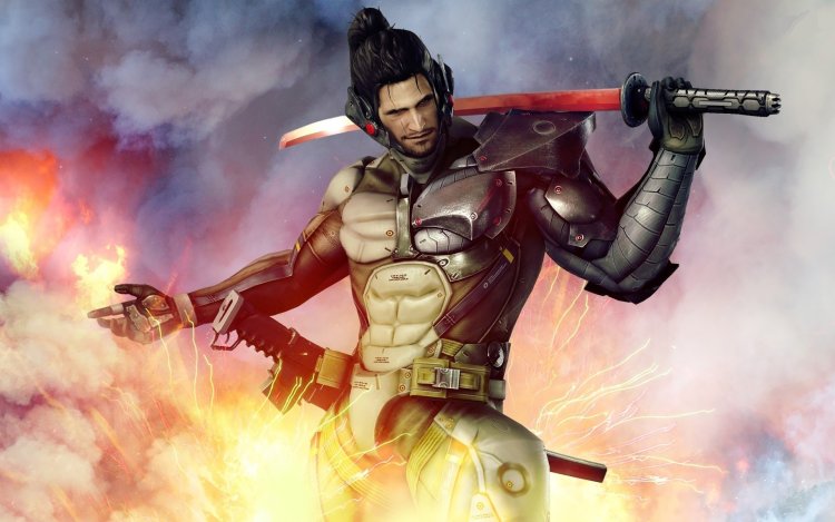 Metal Gear Riding Jetstream Sam