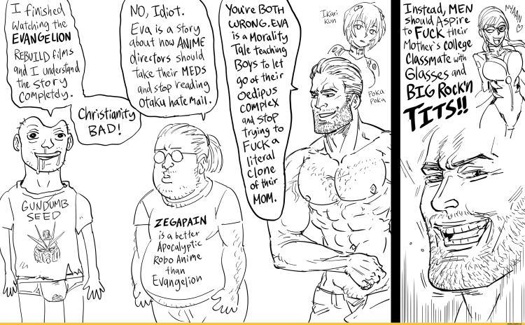 Sociopath Chad comic