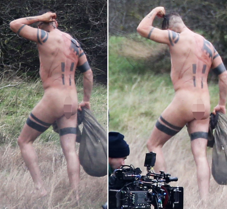 Naked Tom Hardy in Bronzon