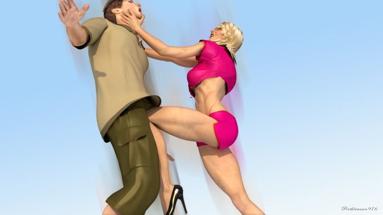 Scarlett Johansson Ballbusting