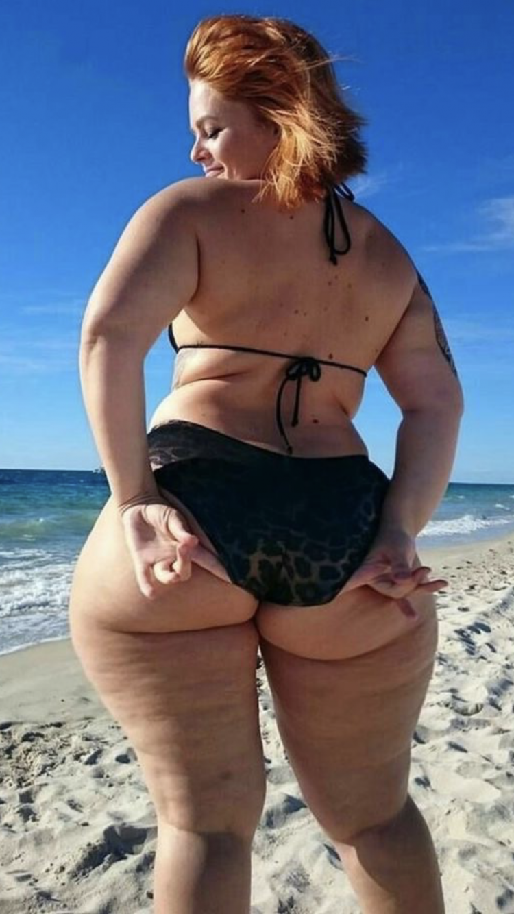 Huge fat hips
