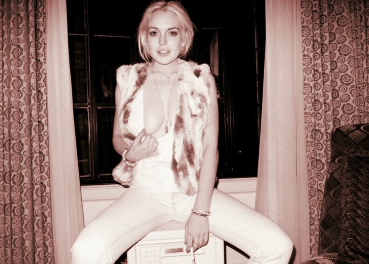Lindsay Lohan photo shoot Terry Richardson