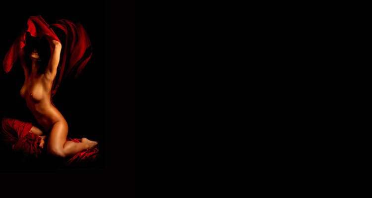 Erotic wallpaper on a dark background