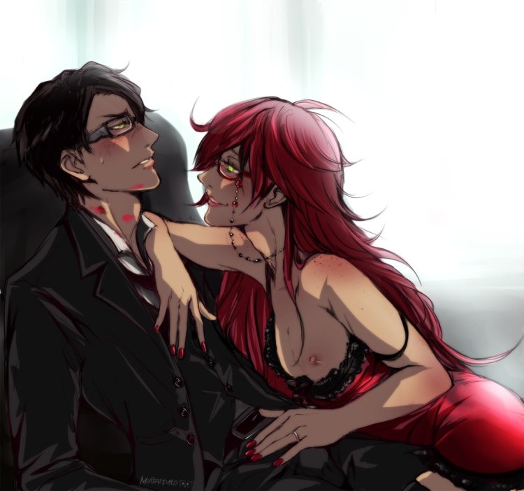 Grell Sutcliffe and William