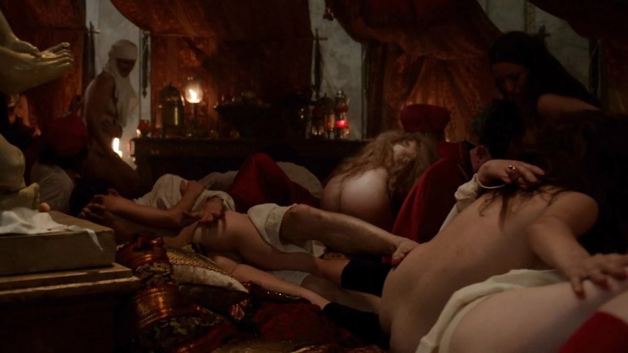 Lucrezia Borgia erotic scenes