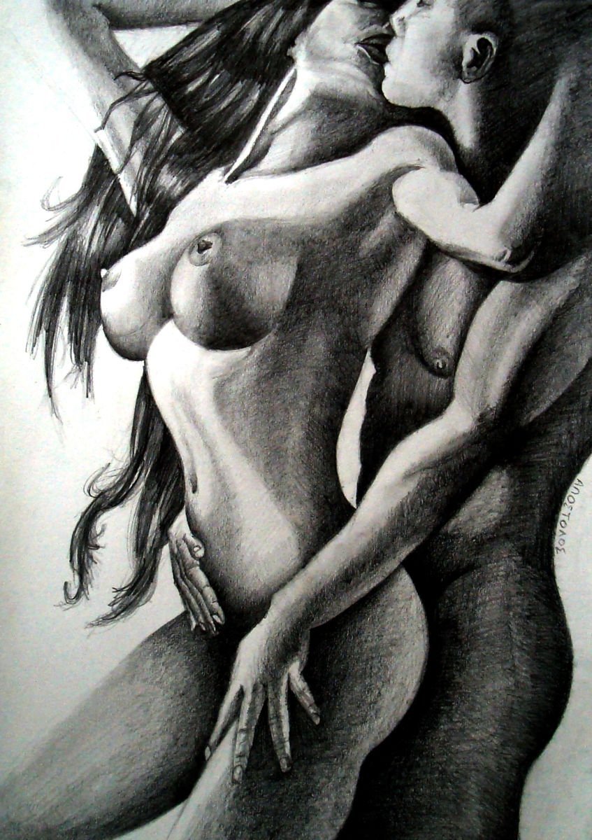 Erotic pencil drawings
