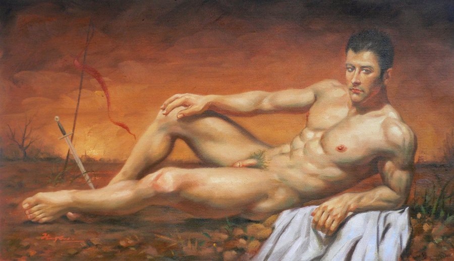 Natural male Nudity
