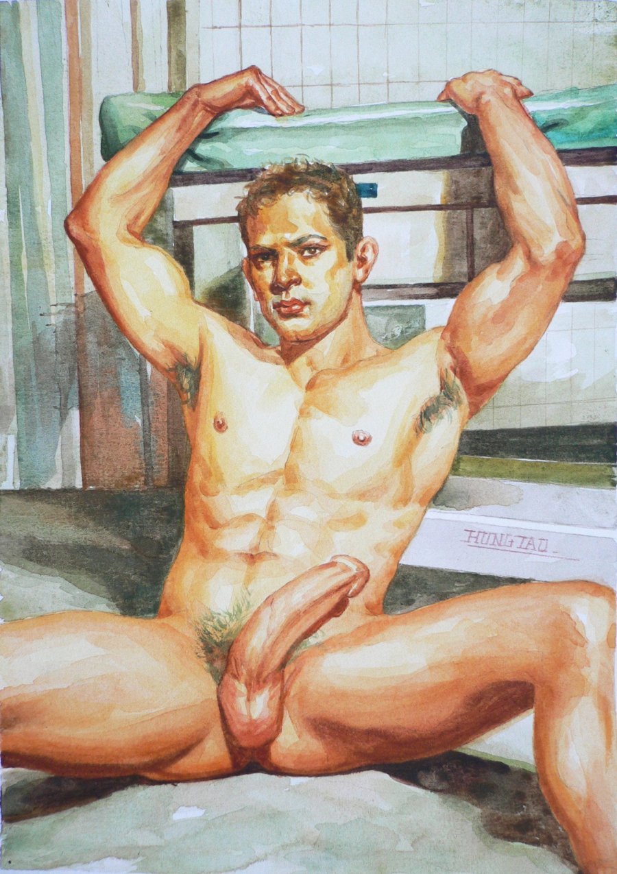 Artists who paint with dick