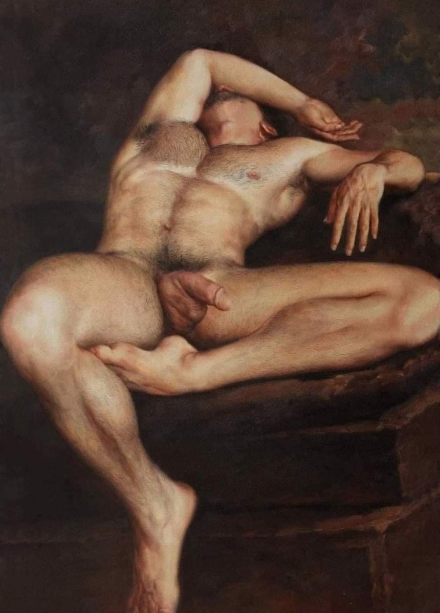 Male nude 1870